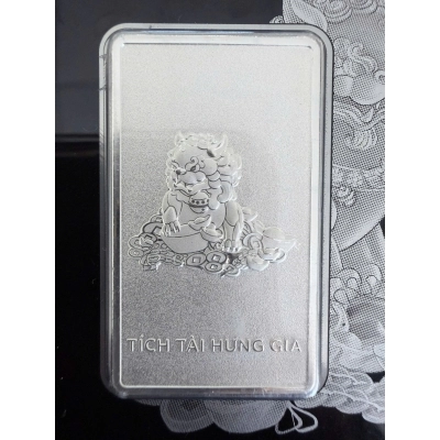 Bạc miếng phong thủy Tích Tài Hưng Gia